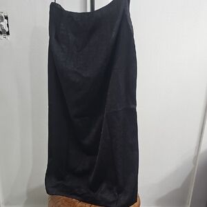 Shades of Rose Tristan Skirt Black Side Slit, Side Zip NEW NO TAGS Size S